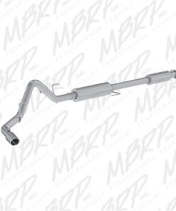 MBRP 2015 Ford F-150 5.0L 3in Cat Back Single Side Exit AL Exhaust System
