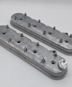 Granatelli 96-22 GM LS Tall Valve Cover w/Integral Angled Coil Mounts - Cast Finish