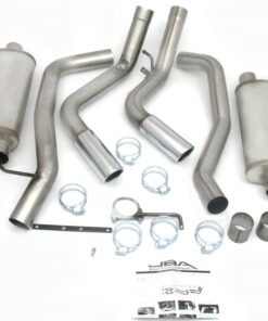 JBA 01-06 Chevrolet Silverado 2500/3500 HD 6.0/8.1L 409SS Pass Side Dual Exit Cat-Back Exhaust