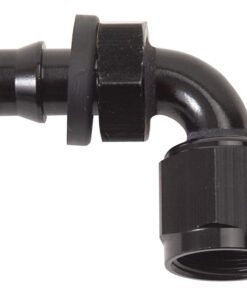 Russell Performance -8 AN Twist-Lok 90 Degree Hose End (Black)