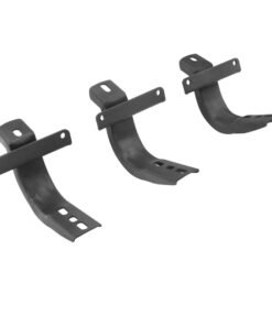 Go Rhino 2021+ Ford Bronco Brackets for OE Xtreme Cab Length Side Steps Textured Black