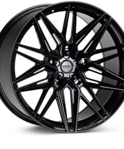 Vossen HF-7 21x10.5 / 5x112 / ET25 / Deep Face / 66.5 - Gloss Black