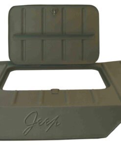 Omix Tool Compartment with Script 46-75 Willys & Models