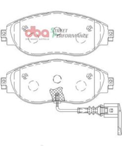 DBA 13-21 Volkswagen Golf R (MK7) SP Performance Front Brake Pads