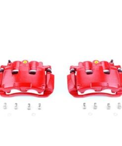 Power Stop 07-09 Chrysler Aspen Front Red Calipers w/Brackets - Pair
