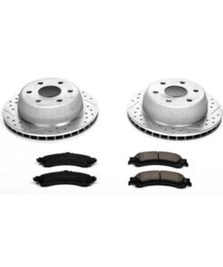 Power Stop 02-06 Cadillac Escalade Rear Z23 Evolution Sport Brake Kit