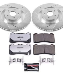 Power Stop 16-18 Ford Focus Front Z26 Street Warrior Brake Kit