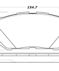 StopTech Street Touring 06-10 Lexus IS250 Front Brake Pads