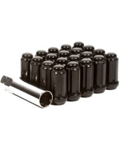 Method Lug Nut Kit - Spline - 14x1.5 - 6 Lug Kit - Black
