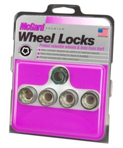 McGard Wheel Lock Nut Set - 4pk. (Under Hub Cap / Cone Seat) M14X1.5 / 22mm Hex / .893in. Length