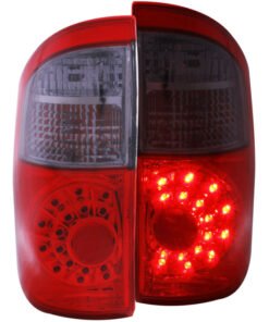 ANZO 2004-2006 Toyota Tundra LED Taillights Red/Smoke