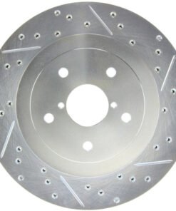 StopTech Select Sport 05-07 Subaru Impreza (DOES NOT FIT WRX/STI) Slotted / Drilled Left Rear Rotor