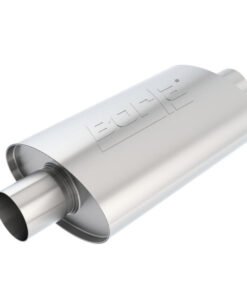 Borla XR-1 Racing Sportsman 2 1/2 inch Outlet / 2 1/2 inch Inlet 12in Case Oval Muffler