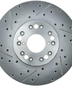 StopTech 01-05 Lexus IS300 / 02-10 Lexus SC430 Sport Slotted & Drilled Front Right Rotor