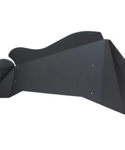 Fishbone Offroad 07-18 Jeep Wrangler JK Aluminum Rear Inner Fenders - Black Powercoat