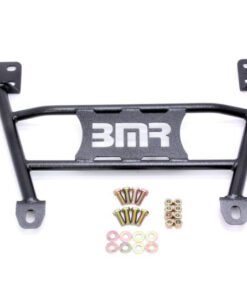 BMR 05-14 S197 Mustang Radiator Support Chassis Brace - Black Hammertone