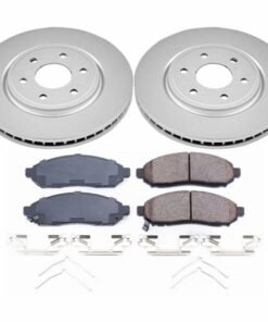 Power Stop 2019 Nissan Frontier Front Z17 Evolution Geomet Coated Brake Kit