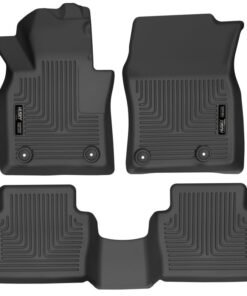 Husky Liners 19-22 Mazda 3 / 20-22 CX-30 WeatherBeater Front & 2nd Seat Floor Liners - Black