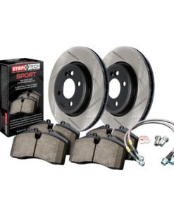 StopTech 08 Subaru Impreza WRX STi Rear Slotted Sport Brake Kit