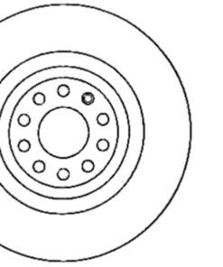 StopTech 06-18 Audi A3 SportStop Cryo Slotted & Drilled Front Left Rotor
