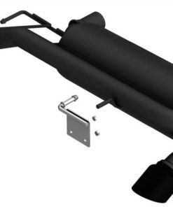 Borla 21-22 Ford Bronco 2.7L V6 4WD S-Type Axle Back Exhaust w/ Black Coated Tips