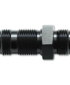 Vibrant -20AN Flare Straight Bulkhead Adapter Fitting - Aluminum