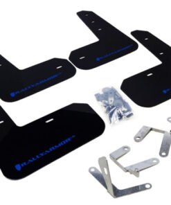 Rally Armor 13+ Subaru BRZ / 13+ Scion FR-S UR Black Mud Flap w/ Blue Logo