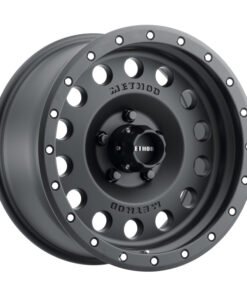 Method MR307 Hole 17x8.5 0mm Offset 5x5 94mm CB Matte Black Wheel