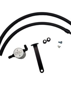 J&L 21-21.5 Ford Bronco 2.3L Ecoboost Passenger Side 3.0 Oil Separator - Clear Anodized