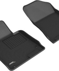 3D MAXpider 20-21 Hyundai Sonata / 2021 Kia K5 Kagu 1st Row Floormat - Black
