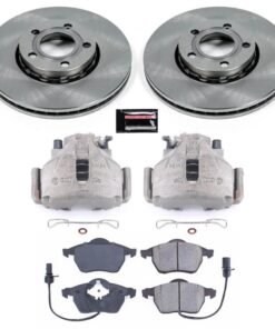 Power Stop 99-04 Audi A4 Autospecialty Kit w/ Calipers - Front