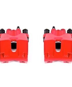 Power Stop 04-11 Ford F-150 Rear Red Calipers w/o Brackets - Pair