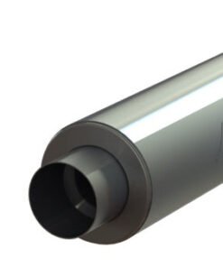 MBRP Universal 5in ID Inlet/Outlet 31in Single Muffler Aluminum (NO DROPSHIP)