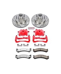 Power Stop 02-04 Chevrolet Avalanche 2500 Z36 Truck and Tow Kit w/ Calipers - Front