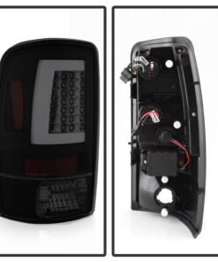 Spyder 00-06 GMC Yukon/Yukon XL V2 Light Bar LED Tail Lights - Blk Smoke (ALT-YD-CD00V2-LBLED-BSM)