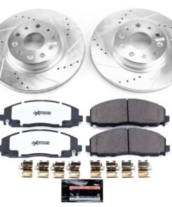 Power Stop 18-19 Jeep Wrangler Front Z36 Truck & Tow Brake Kit