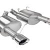 Corsa 11-14 Ford Mustang GT/Boss 302 5.0L V8 Polished Sport Axle-Back Exhaust