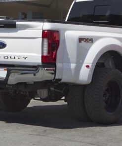 Banks Power 17-19 Ford 6.7L F250-350-450 4in Monster Exhaust System - Single Exit w/ Black Tip
