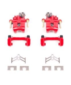 Power Stop 92-01 Honda Prelude Rear Red Calipers w/Brackets - Pair