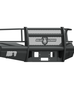 Road Armor 06-09 Dodge 2500 Vaquero Front Winch Plate - Tex Blk