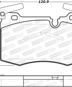 StopTech Sport Brake Pads w/Shims and Hardware - Front