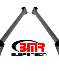BMR 16-17 6th Gen Camaro Front Of Rear Cradle Brace - Black Hammertone