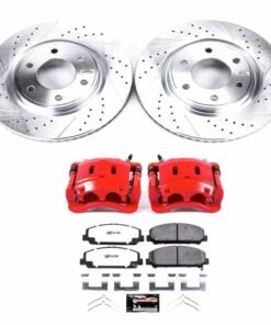 Power Stop 12-15 Nissan Armada Z36 Truck and Tow Kit w/ Calipers - Front
