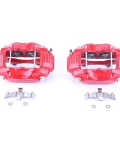 Power Stop 05-10 Chrysler 300 Front Red Calipers w/o Brackets - Pair