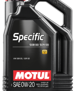 Motul 5L Specific 508 0W20 Oil - Acea A1/B1 / VW 508.00/509.00 / Porsche C20 - Case of 4