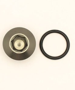 DeatschWerks 8AN ORB Male Plug Low Profile Internal Allen/Hex (Incl. O-Ring)