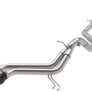 aFe Takeda 2-1/2in SS-304 Cat-Back Exhausts w/ Black Tip 13-17 Hyundai Veloster L4-1.6L