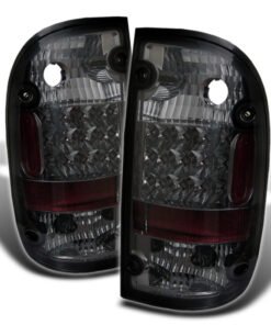 Spyder Toyota Tacoma 01-04 LED Tail Lights Smoke ALT-YD-TT01-LED-SM