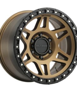 Method MR312 17x9 -12mm Offset 6x5.5 106.25mm CB Method Bronze/Black Street Loc Wheel