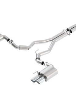 Borla 2018 Ford Mustang GT 5.0L AT/MT (w/o Valves) S-Type 3in Cat-Back Exhaust w/Polished Tips